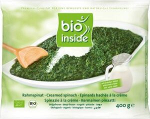 Spinazie a la crème BIO 12x400 gr.