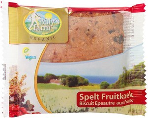 Spelt fruitkoek BIO 40x50 gr.