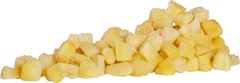 Ananasblokjes BIO 1x10 kg.