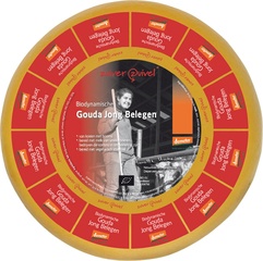 Gouda jong belegen 50+ Demeter 1x10 kg.