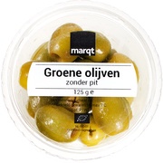 Groene olijven BIO 1x125 gr.