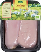 Kipfilet 2 stuks op schaal BIO 1x450 gr.