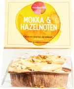Taartje mokka + hazelnoot BIO 6x55 gr.