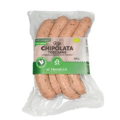 Chipolata kip Toscaanse BIO 1x180 gr.