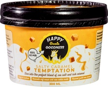 Geitenijs salty caramel BIO 12x300 ml.