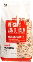 Muesli vruchten BIO 6x750 gr.