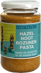 Hazelnoot-rozijnenpasta BIO 6x350 gr.