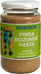 Pinda-rozijnenpasta z.z BIO 6x350 gr.