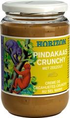 Pindakaas crunchy BIO 6x350 gr.