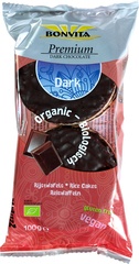 Dark rijstwafels BIO 12x100 gr.