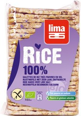 Rijstwafels dun zoutarm BIO 12x130 gr.