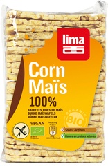 Dunne maïswafels rechthoek BIO 12x140 gr