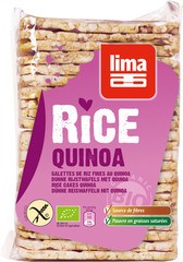 Quinoa wafels dun rechthoek BIO 12x130 g