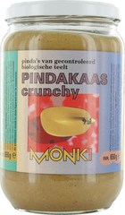 Pindakaas crunchy BIO 6x650 gr.