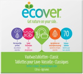 Vaatwasmachinetabletten citrus  5x70 stu