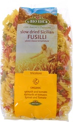 Fusilli tricolore BIO 6x500 gr.