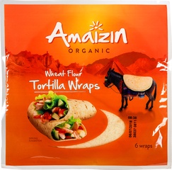 Tortilla wraps BIO 16x6 stuks