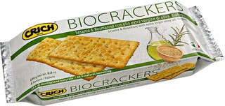Cracker sesam-rozemarijn BIO 12x250 gr.
