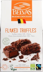 Flaked Truffels 72% BIO 6x100 gr.