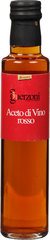 Aceto di vino rosso Demeter 6x250 ml.