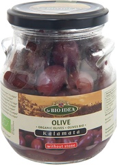 Zwarte olijven pitloos BIO 6x180 gr.