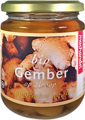 Gember op siroop BIO 6x330 gr.