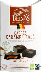 Carrés puur caramel BIO 6x100 gr.