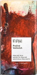 Chocolade praliné BIO 10x100 gr.