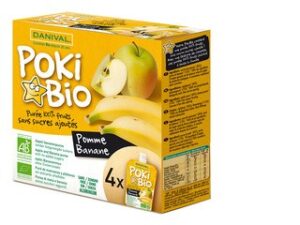 Knijpfruit appel-banaan BIO 10x4 stuks