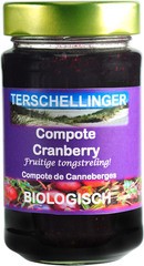 Cranberry compôte BIO 6x250 gr.