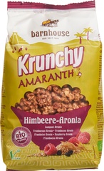 Krunchy amaranth framboos BIO 6x375 gr.