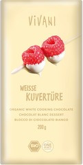 White cooking chocolate BIO 10x200 gr.
