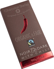 Dark 72% - Chili BIO 11x100 gr.