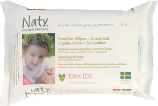 Baby doekjes geurvrij 6x56 stuks