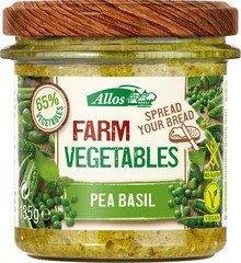 Farm vegetables pea basil BIO 6x135 gr.