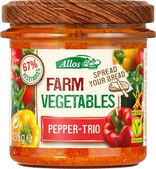 Farm vegetables pepper trio BIO 6x135 gr