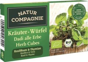 Bouillon basilicum-tijm BIO 12x8 stuks