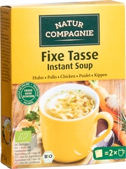 Instant kippensoep 1-kops BIO 12x34 gr.