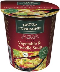 Vegetable + noodle soup BIO 8x55 gr.