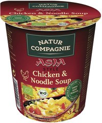 Chicken + noodle soup BIO 8x55 gr.