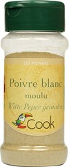 Witte peper gemalen BIO 3x45 gr.
