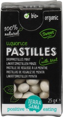 Droppastilles mint BIO 16x25 gr.