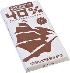 Tres hombres bar 40% melk BIO 10x80 gr.