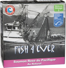 Wilde roze zalm in water  12x170 gr.