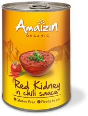 Red kidney in chili saus BIO 6x400 gr.
