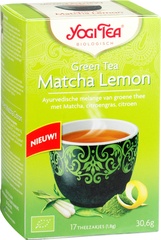 Green tea matcha lemon BIO 6x17 builtjes