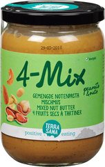 4-Mix gemengde notenpasta BIO 6x500 gr.