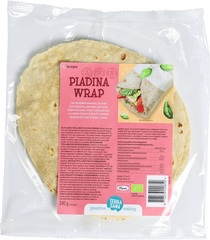 Piadina wrap tarwe-haver BIO 6x240 gr.