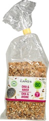 Crackers Chia + Oats BIO 10x200 gr.