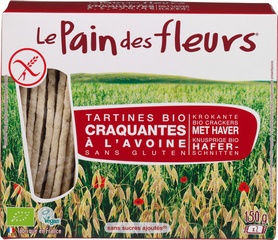 Krokante crackers haver BIO 12x150 gr.